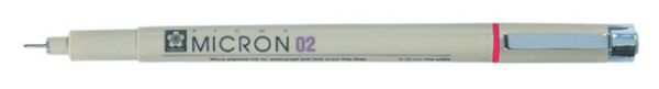Sakura fineliner pigma micron 0,3mm xsdk0219 rot - Sakura-xsdk0219-0084511318403
