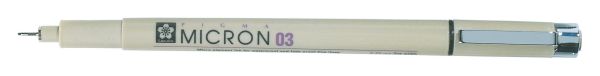 Sakura fineliner pigma micron 0,35mm xsdk0349 schwarz - Sakura-xsdk0349-0084511306400