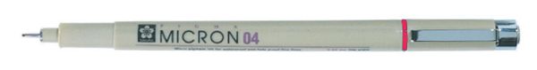 Sakura fineliner pigma micron 0,4mm xsdk0419 rot - Sakura-xsdk0419-0084511342101