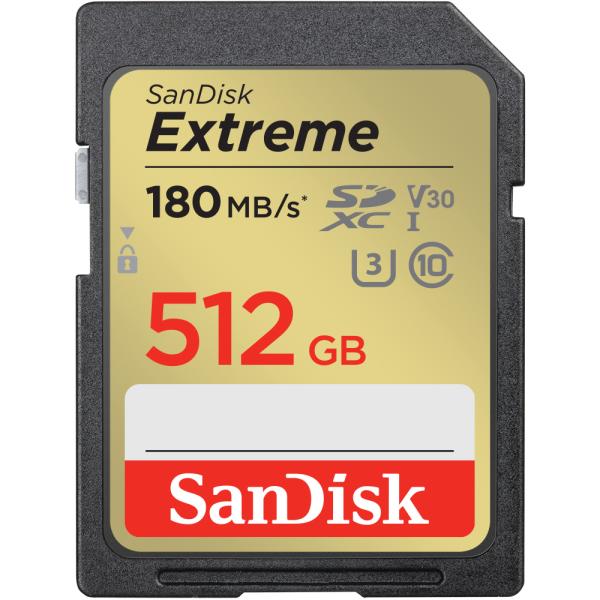 Sandisk extreme sdxc 512gb sdsdxvv-512g-gncin - Sandisk-sdsdxvv-512g-gncin-0619659199265