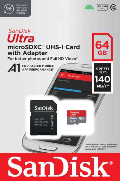Sandisk ultra micro sdxc 64gb sdsquab-064g-gn6ma - Sandisk-sdsquab-064g-gn6ma-0619659200541-04.jpg