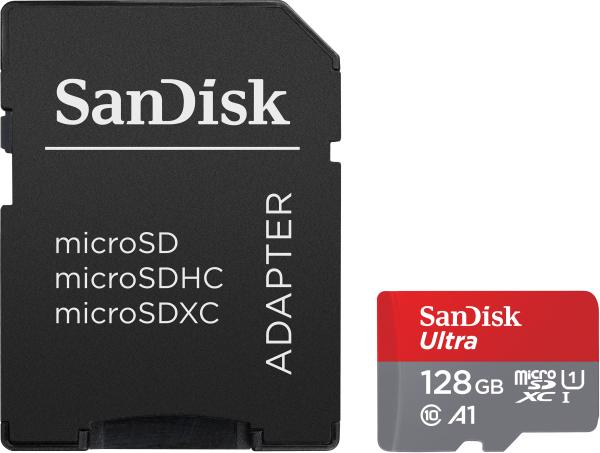 Sandisk ultra micro sdxc 128gb sdsquab-128g-gn6ma - Sandisk-sdsquab-128g-gn6ma-0619659200558