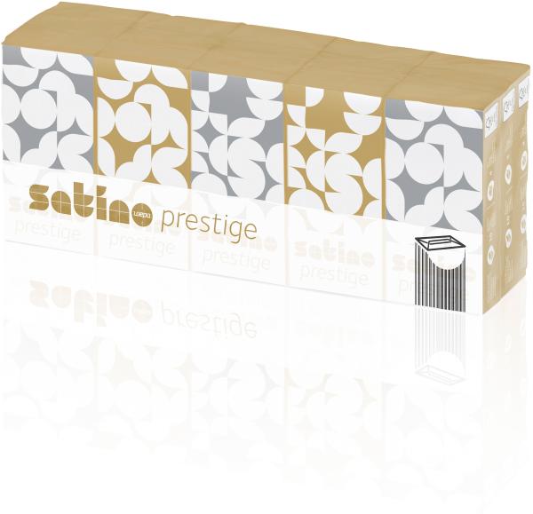 Satino taschentücher satino prestige 113940 4-lagig, 15 stk. 10 blatt - Satino-113940-4000735131907