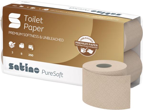 Satino toilettenpapier puresoft 628528 3-lagig, 8 rollen à 250 blatt - Satino-628528-4000735353897-03.jpg