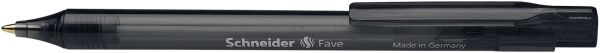 Schneider kugelschreiber fave m 130401 schwarz - Schneider-130401-4004675069337