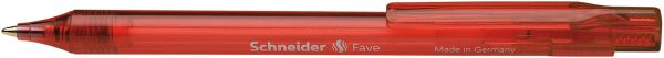Schneider kugelschreiber fave m 130402 rot - Schneider-130402-4004675069368