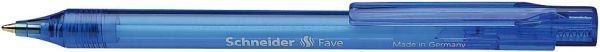 Schneider kugelschreiber fave m 130403 blau - Schneider-130403-4004675069399