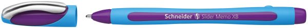 Schneider kugelschr.slider memo xb 0.7mm 150208 violett - Schneider-150208-4004675065209