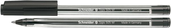 Schneider kugelschreiber tops m 150801 schwarz - Schneider-150801-4004675004581