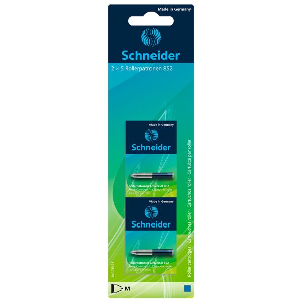 Schneider patrone 852 blister 2390 blau - Schneider-2390-4004675082800