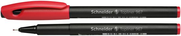 Schneider fineliner topliner 967 0,4mm 9672 rot - Schneider-9672-4004675096722