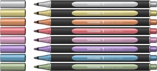 Schneider fasermaler paint-it 1-2mm ml02011502 8er etui - Schneider-ml02011502-4004675153883