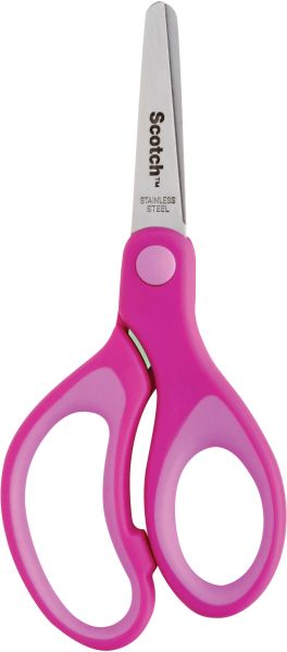 Scotch schere kids 1442b farbig assortiert 12cm - Scotch-1442b-4046719640973