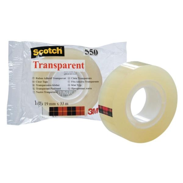 Scotch tape 550 19mmx33m 5501933k transparent, reissfest - Scotch-5501933k-3134375261418-02.jpg