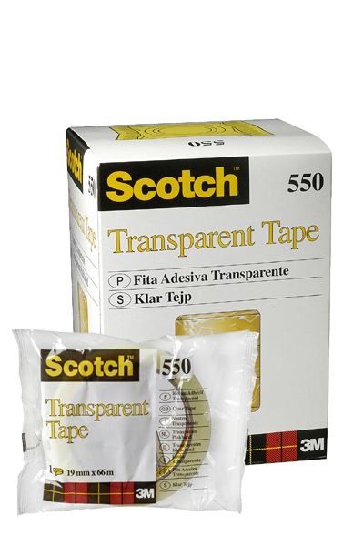 Scotch tape 550 19mmx66m 5501966k transparent, reissfest - Scotch-5501966k-3134375261449-3.jpg