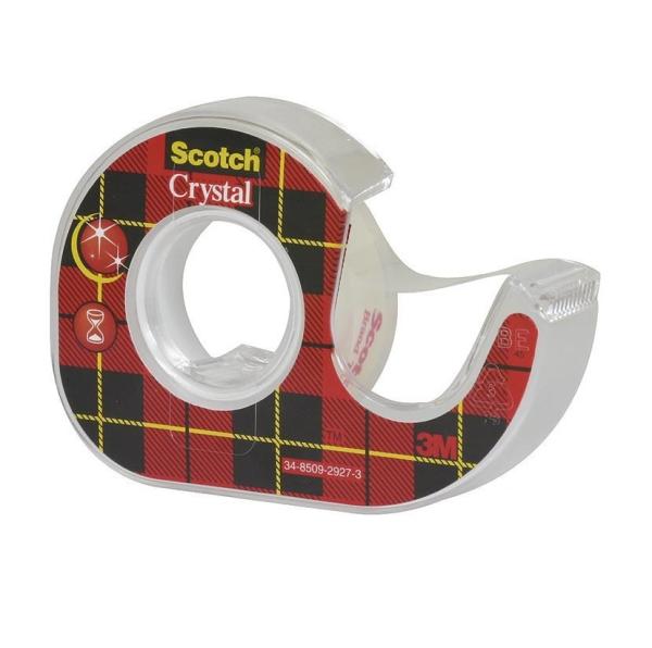 Scotch magic tape crystal 19mmx25m 6-1925d kristallklar, auf abroller - Scotch-6-1925d-0051131592063-02.jpg