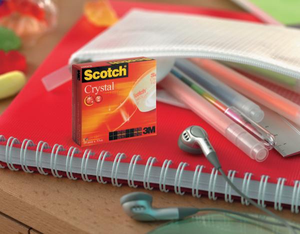 Scotch crystal clear 600 19mmx33m 6-1933r8 transparent 8 stück - Scotch-6-1933r8-4046719362332-05.jpg
