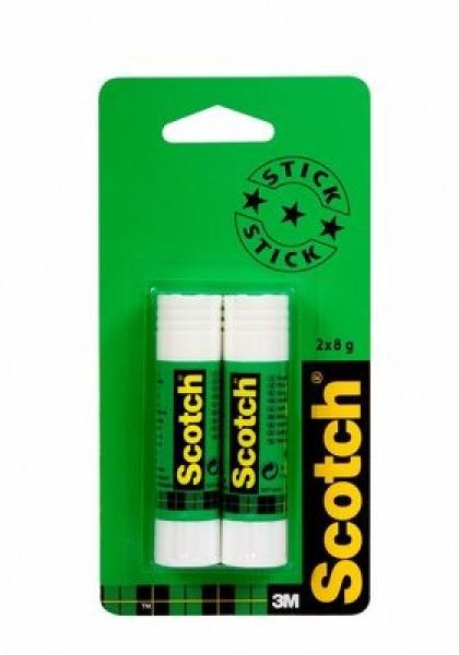 Scotch klebestift 6216c permanent 2x8g - Scotch-6216c-4001895890185