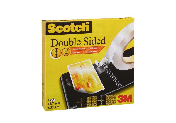 Scotch klebeband doppels. 12mmx33m 665/1233 permanent - Scotch-665-1233-0021200726545