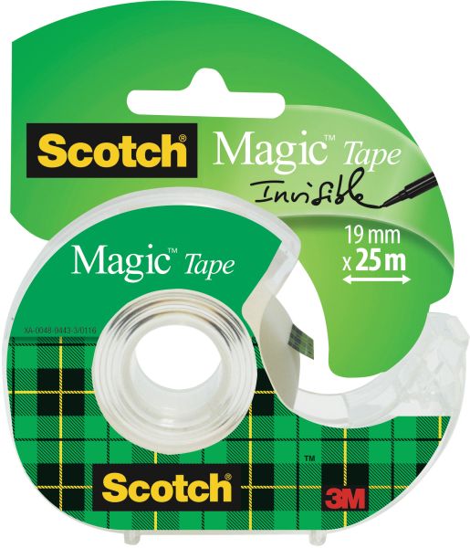 Scotch magic tape 810 19mmx15m 8-1915d unsichtbar, auf abroller - Scotch-8-1915d-0051131592278