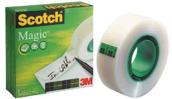 SCOTCH Magic Tape 810 12mmx33m 8101233K unsichtbar, beschriftbar