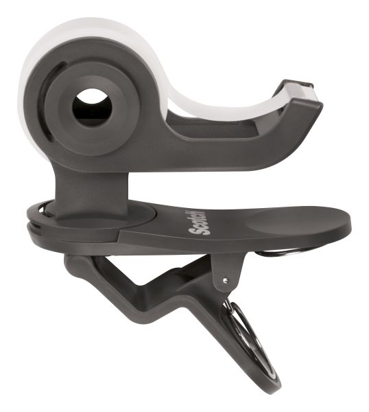 Scotch abroller clip and twist d.grau c19-clip-cg 1 rolle magic tape 19mmx8.89m - Scotch-c19-clip-cg-4054596714953