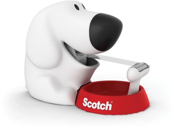 Scotch dispenser hund weiss c31 inkl.1 rol.magic 810 19mmx7.5m - Scotch-c31-4046719743193-03.jpg