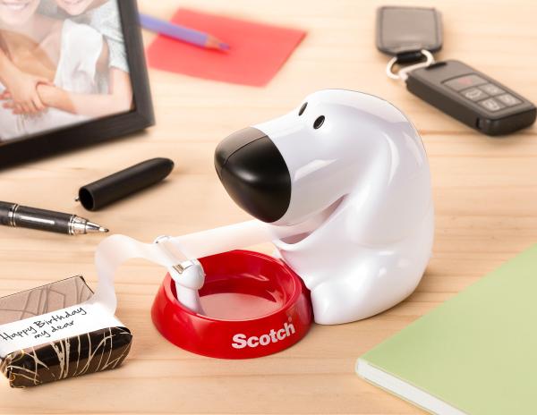 Scotch dispenser hund weiss c31 inkl.1 rol.magic 810 19mmx7.5m - Scotch-c31-4046719743193-05.jpg