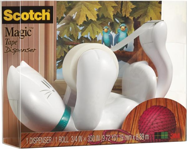 Scotch magic tape 810 19mmx8.9m c39 dispenser katze weiss - Scotch-c39-4046719869688-02.jpg