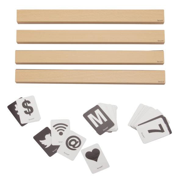 Securit buchstabenleiste, set 1m les-te-100 teak 2.5x100x1cm - Securit-les-te-100-8719075283110-02.jpg