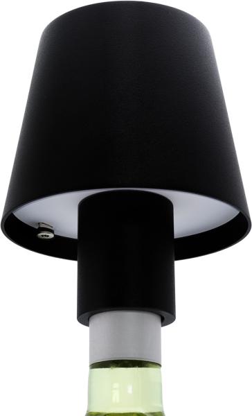 Securit flaschenleuchte paris lp-pa-bl schwarz, akku, dimmbar - Securit-lp-pa-bl-8720663160980-03.jpg
