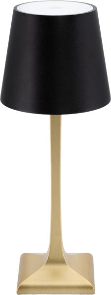 Securit tischleuchte rome lp-ro-gd-bl gold, akku, dimmbar - Securit-lp-ro-gd-bl-8720663161024