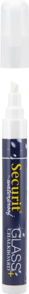 Securit kreidestift 2-6mm sma610-wt weiss, wasserfest - Securit-sma610-wt-8719075281215