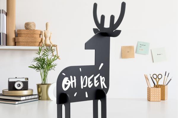 Securit kreidetafel bambi t3d-deer schwarz 31x14.7x11.3cm - Securit-t3d-deer-8719075285787-02.jpg