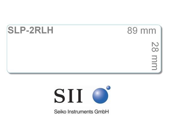 Seiko adress-etiketten 28x89mm slp-2rlh weiss, large roll 2x260 pcs. - Seiko-slp-2rlh-0020963210018