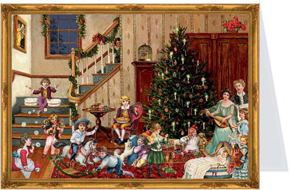 Sellmer postkarten-adventskalender 40776 im wohnzimmer a6 - Sellmer-40776-4025985407763