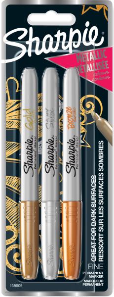 Sharpie permanent marker 1986006 3 stück - Sharpie-1986006-3501179860060