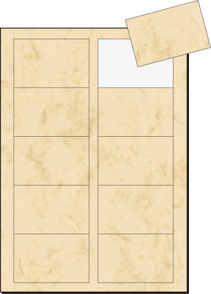 Sigel visitenkarten 85x55mm dp744 beige, 225g 100 stück - Sigel-dp744-4004360948749-06.jpg