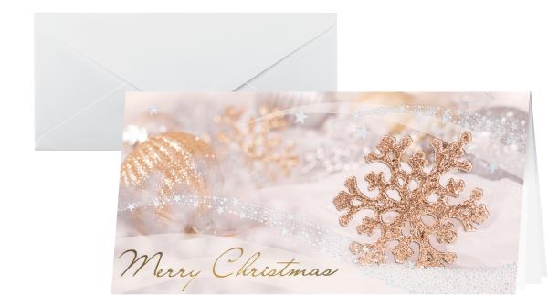 Sigel weihnachts-karte/couvert 2/3a4 ds055 220/100g je 10 stück - Sigel-ds055-4004360821905