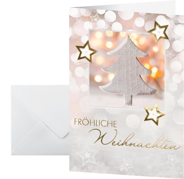 Sigel weihnachts-karte/couvert a6/a5 ds056 220g je 10 stück - Sigel-ds056-4004360821882