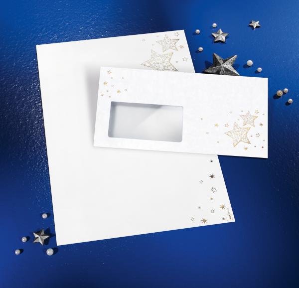 Sigel weihnachts umschläge c6/5 du045/w golden glow 50 stück - Sigel-du045-w-4004360843389-03.jpg
