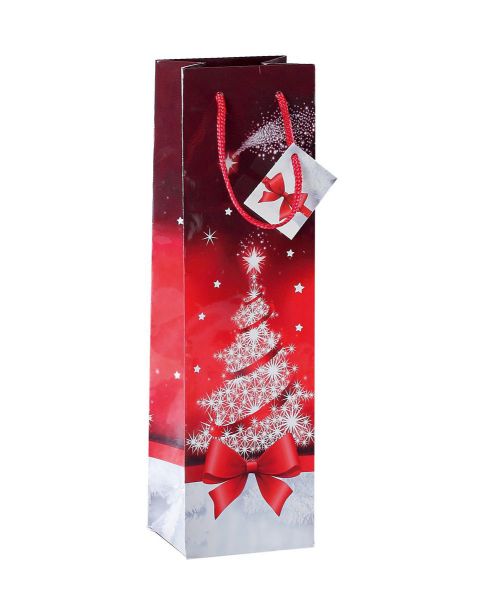 Sigel geschenktasche sparkling tree gt024 glanz 100x350x80mm 5 stk. - Sigel-gt024-4004360858482