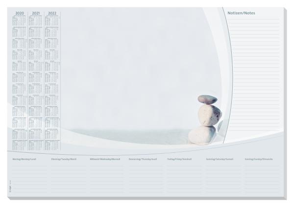 Sigel schreibunterlage kalendarium ho370 d/e/f 59,5x41cm - Sigel-ho370-4004360909887