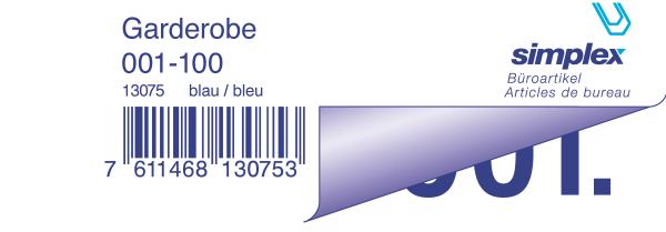 Simplex garderobenblock 1-100 13070 weiss 100 blatt - Simplex-13070-7611468130708-02.jpg