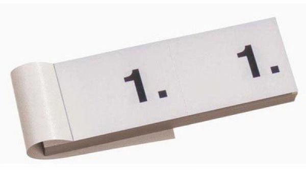Simplex garderobenblock 1-100 13070 weiss 100 blatt - Simplex-13070-7611468130708