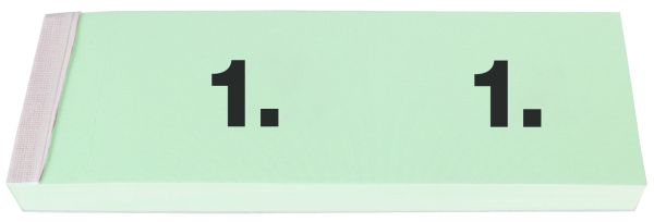 Simplex garderobenblock 1-100 13074 grün 100 blatt - Simplex-13074-7611468130746