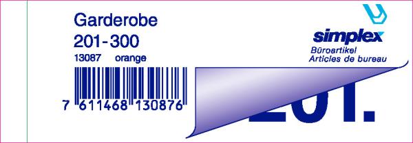 Simplex garderobenblock 201-300 13087 orange 100 blatt - Simplex-13087-7611468130876-02.jpg