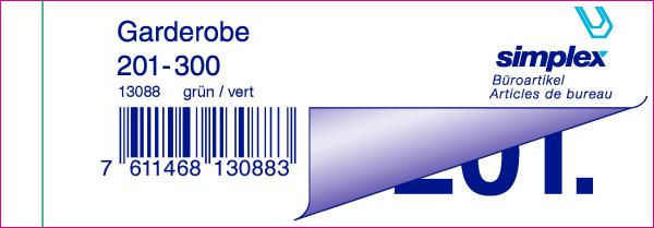 Simplex garderobenblock 201-300 13088 grün 100 blatt - Simplex-13088-7611468130883-02.jpg