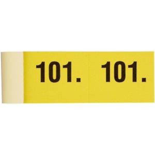 Simplex garderobenblock 301-400 13092 gelb 100 blatt - Simplex-13092-7611468130920