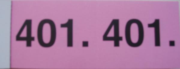 Simplex garderobenblock 401-500 13104 pink 100 blatt - Simplex-13104-7611468131040